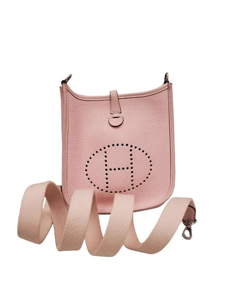 hermes rose sakura evelyne|evelyne bag hermes 101.